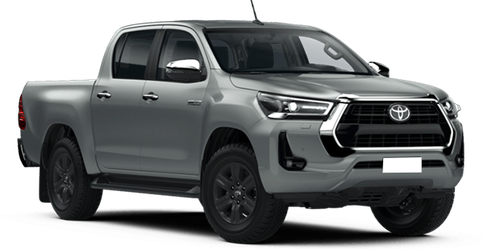 Toyota Hilux Серебристый металлик
